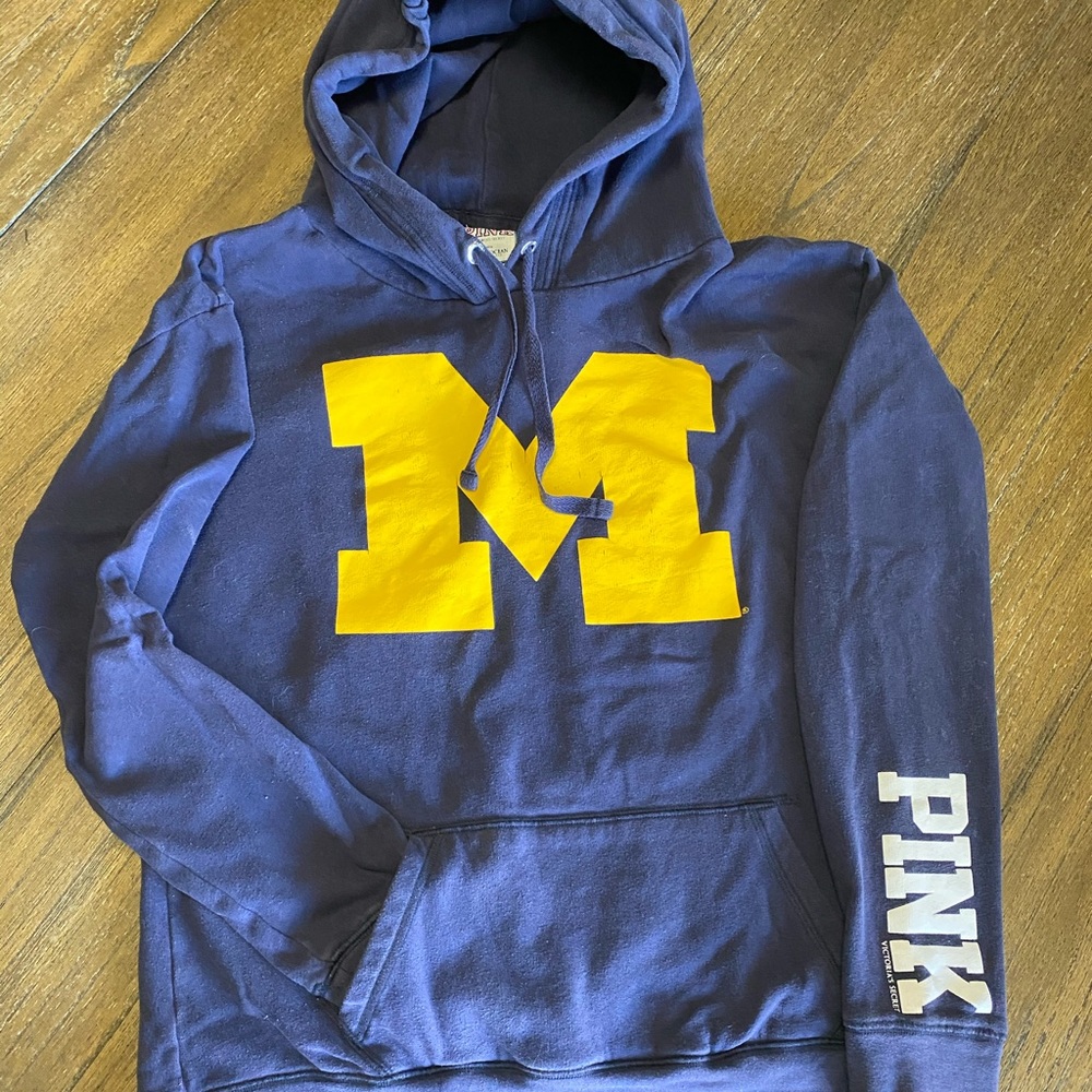 Victoria’s Secret Michigan Hoodie Sweatshirt